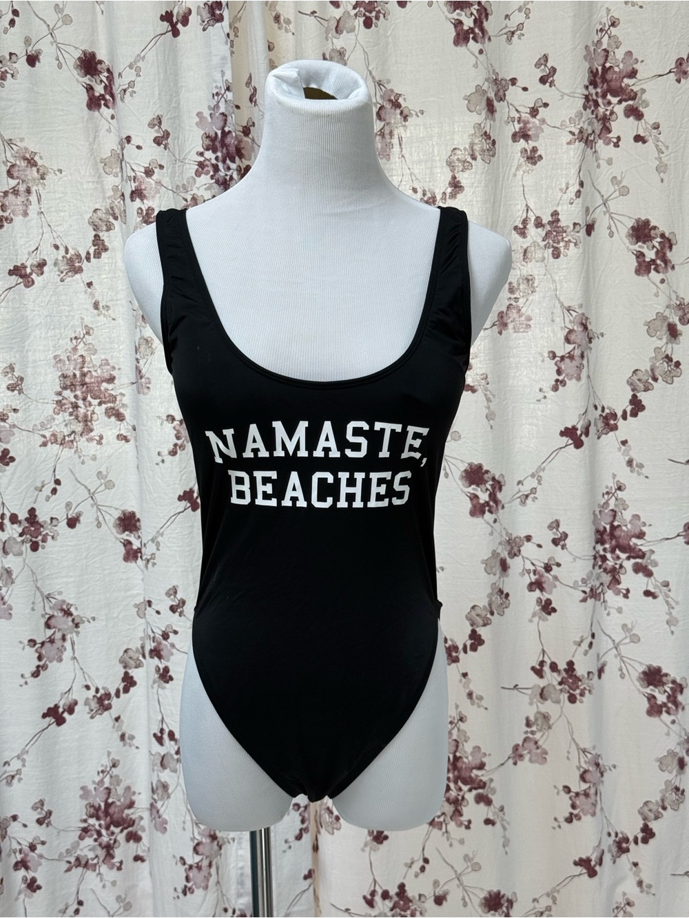 The Bikini Lab Black Scoop One-Piece Swimsuit